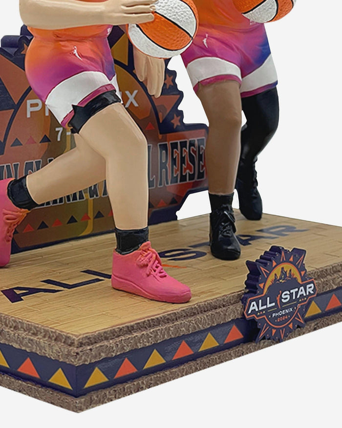 Angel Reese & Caitlin Clark Chicago Sky & Indiana Fever 2024 All-Star Dual Gamebreaker Bobblehead FOCO - FOCO.com