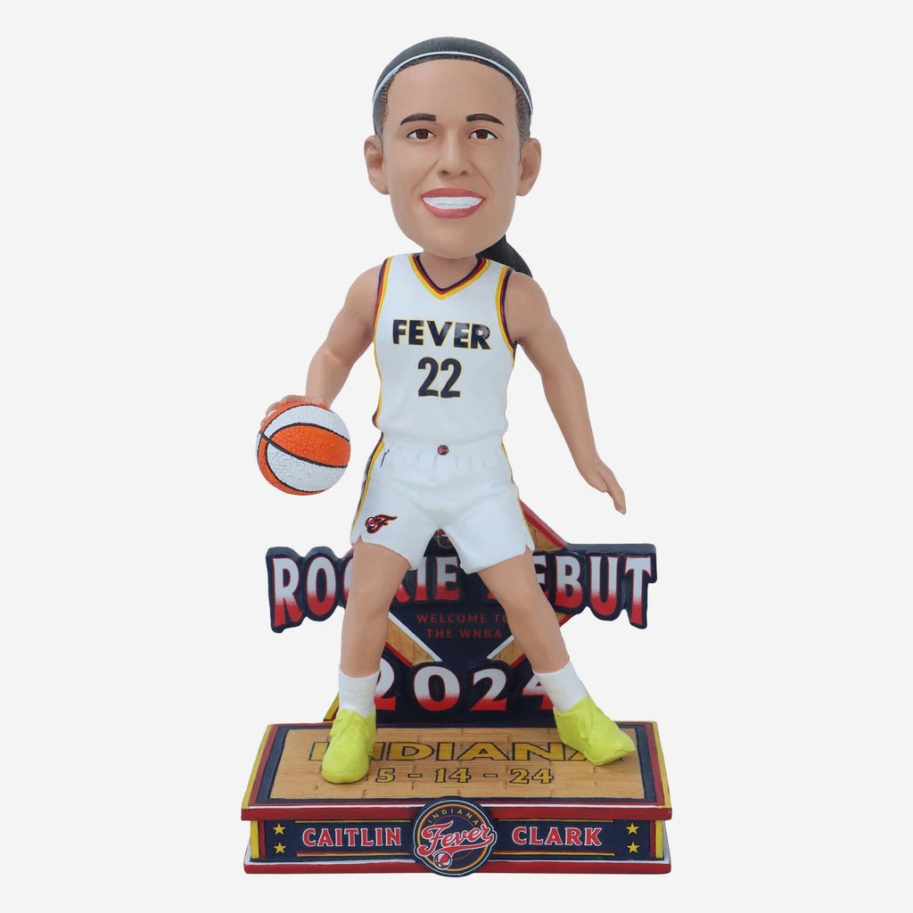 Caitlin Clark Indiana Fever 2024 Rookie Debut Bobblehead FOCO - FOCO.com