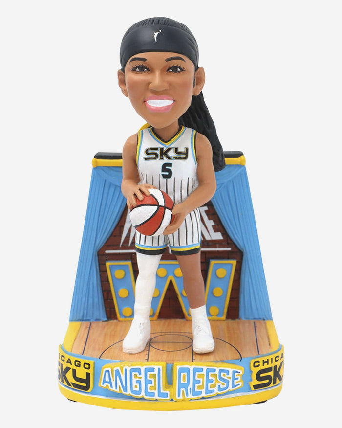 Angel Reese Chicago Sky Welcome To The W Bobblehead FOCO - FOCO.com