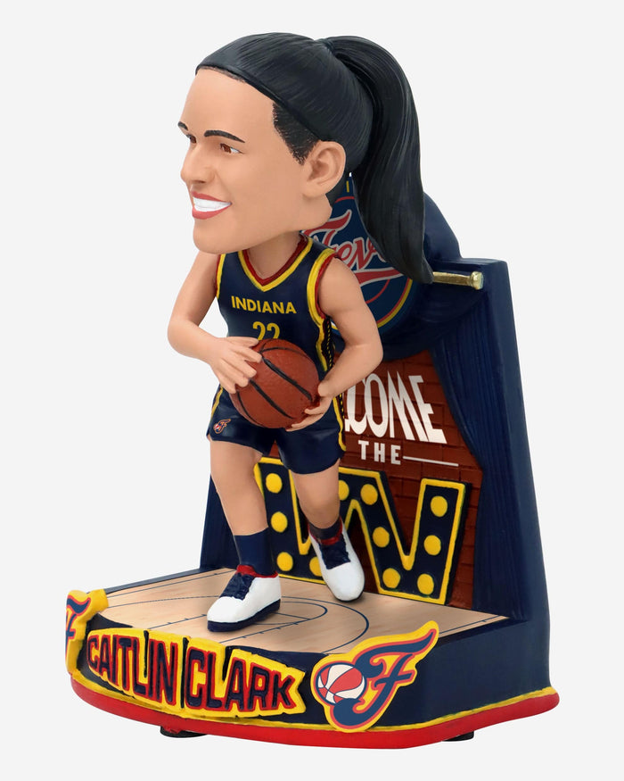 Caitlin Clark Indiana Fever Welcome to the W Away Jersey Bobblehead FOCO - FOCO.com