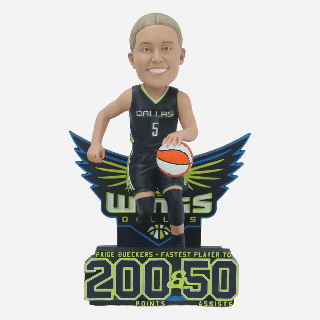 Paige Bueckers Dallas Wings Fastest 200 Points & 50 Assists Bobblehead FOCO - FOCO.com
