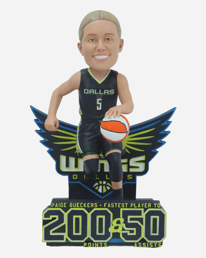 Paige Bueckers Dallas Wings Fastest 200 Points & 50 Assists Bobblehead FOCO - FOCO.com
