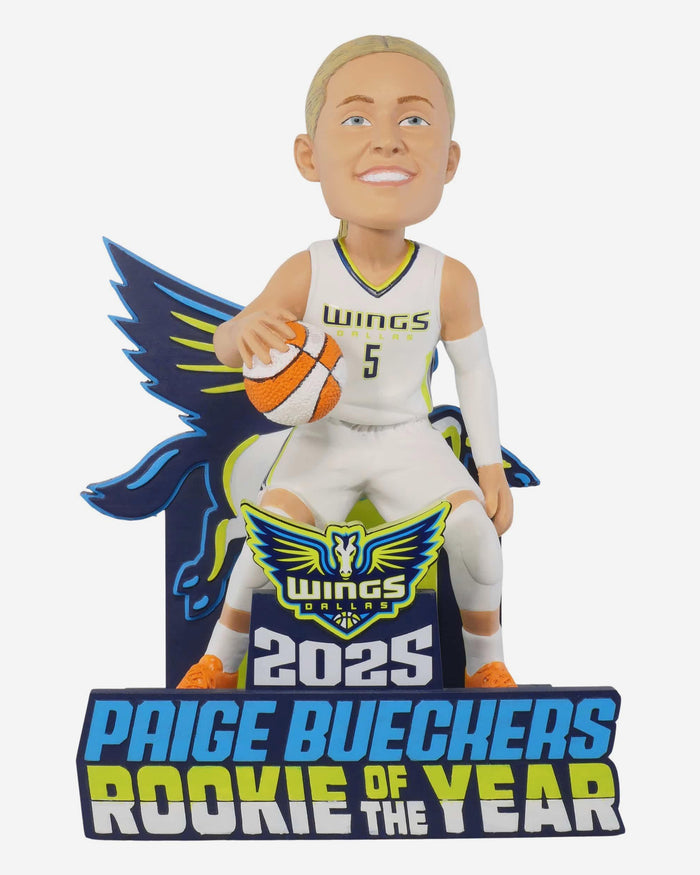 Paige Bueckers Dallas Wings 2025 Rookie of the Year Bobblehead FOCO - FOCO.com