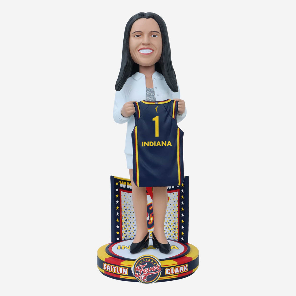 Caitlin Clark Indiana Fever 2024 WNBA Draft Pick Bobblehead FOCO - FOCO.com