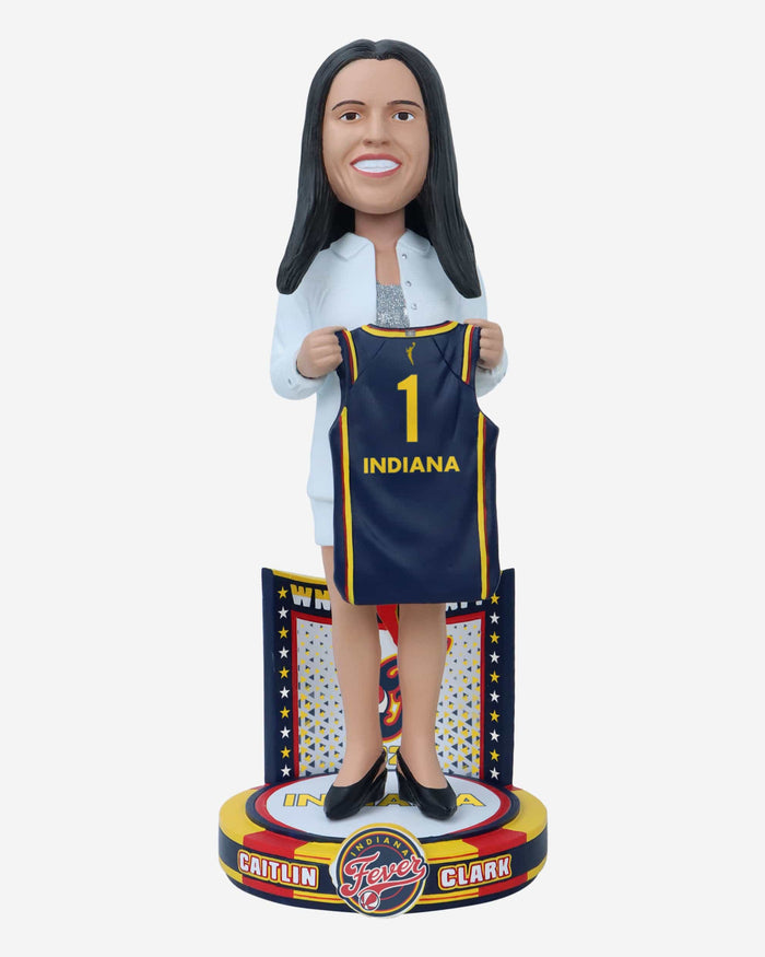 Caitlin Clark Indiana Fever 2024 WNBA Draft Pick Bobblehead FOCO - FOCO.com