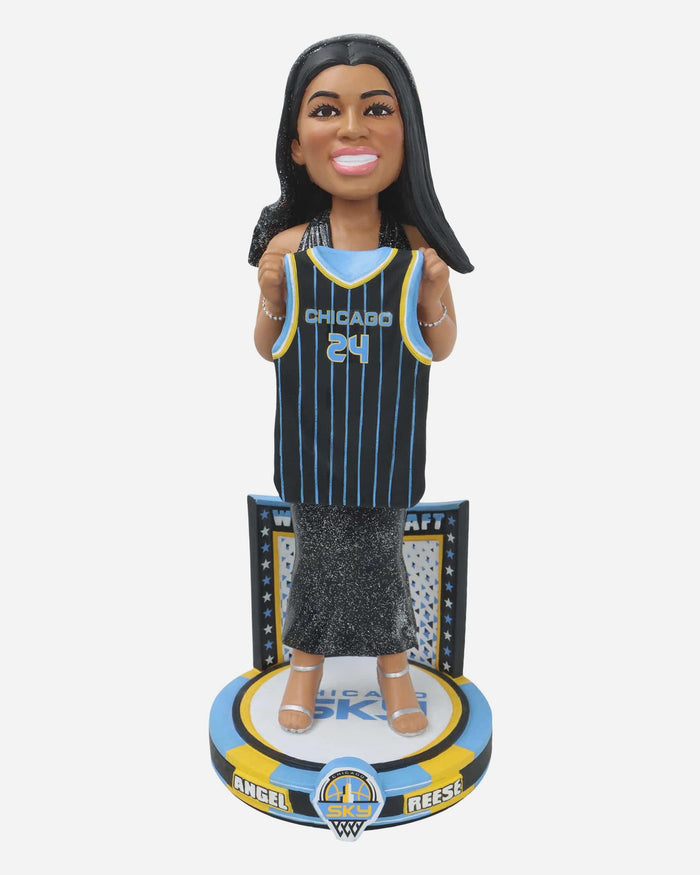 Angel Reese Chicago Sky 2024 Draft Pick Bobblehead FOCO - FOCO.com