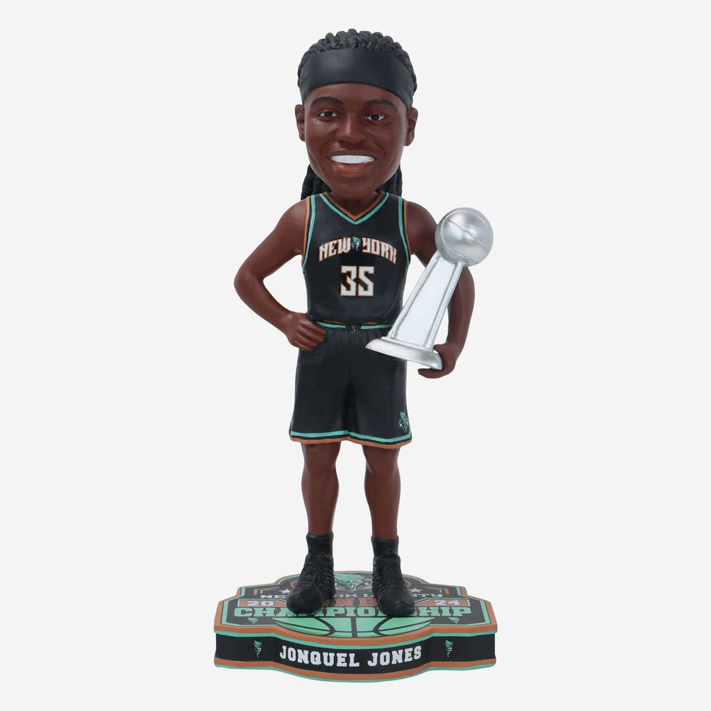 Jonquel Jones New York Liberty 2024 WNBA Champions Bobblehead FOCO - FOCO.com