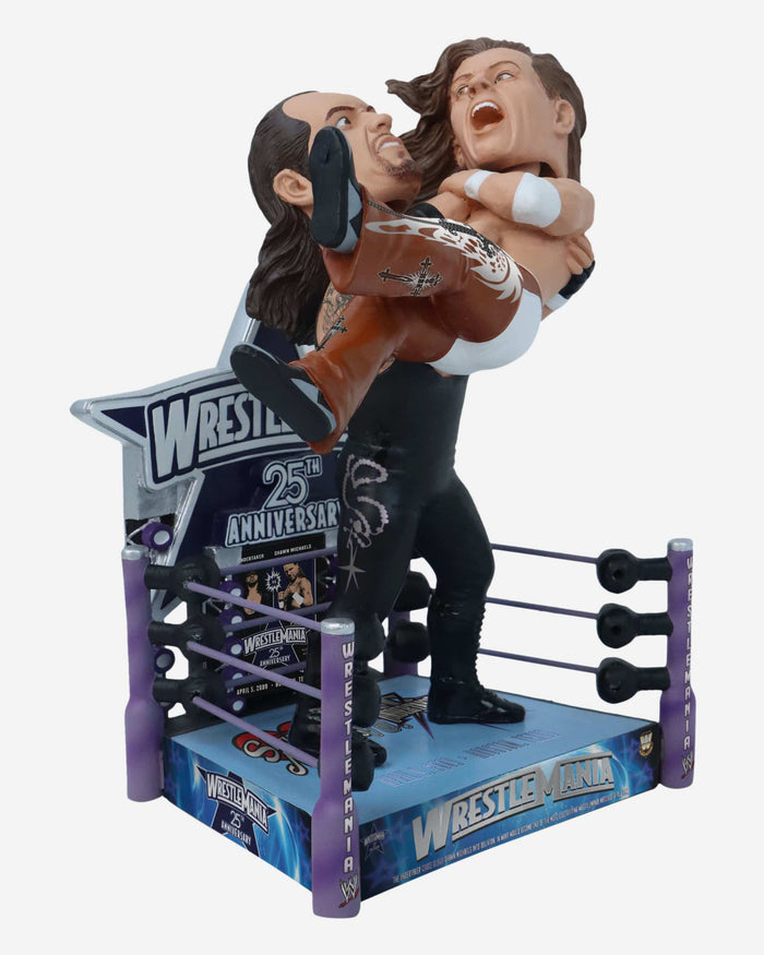 Shawn Michaels & Undertaker WWE 2009 Wrestlemania 25 Dual Bobblehead FOCO - FOCO.com