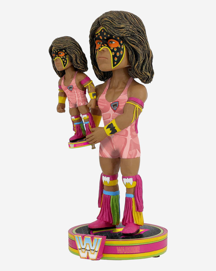 Ultimate Warrior WWE Bobble Dubblz Bobblehead FOCO - FOCO.com