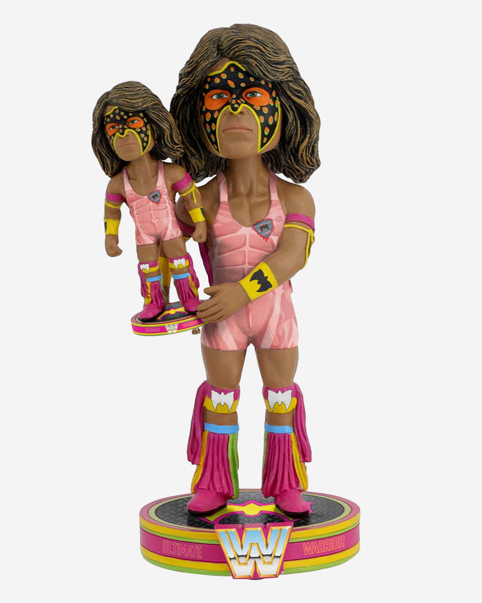 Ultimate Warrior WWE Bobble Dubblz Bobblehead FOCO - FOCO.com