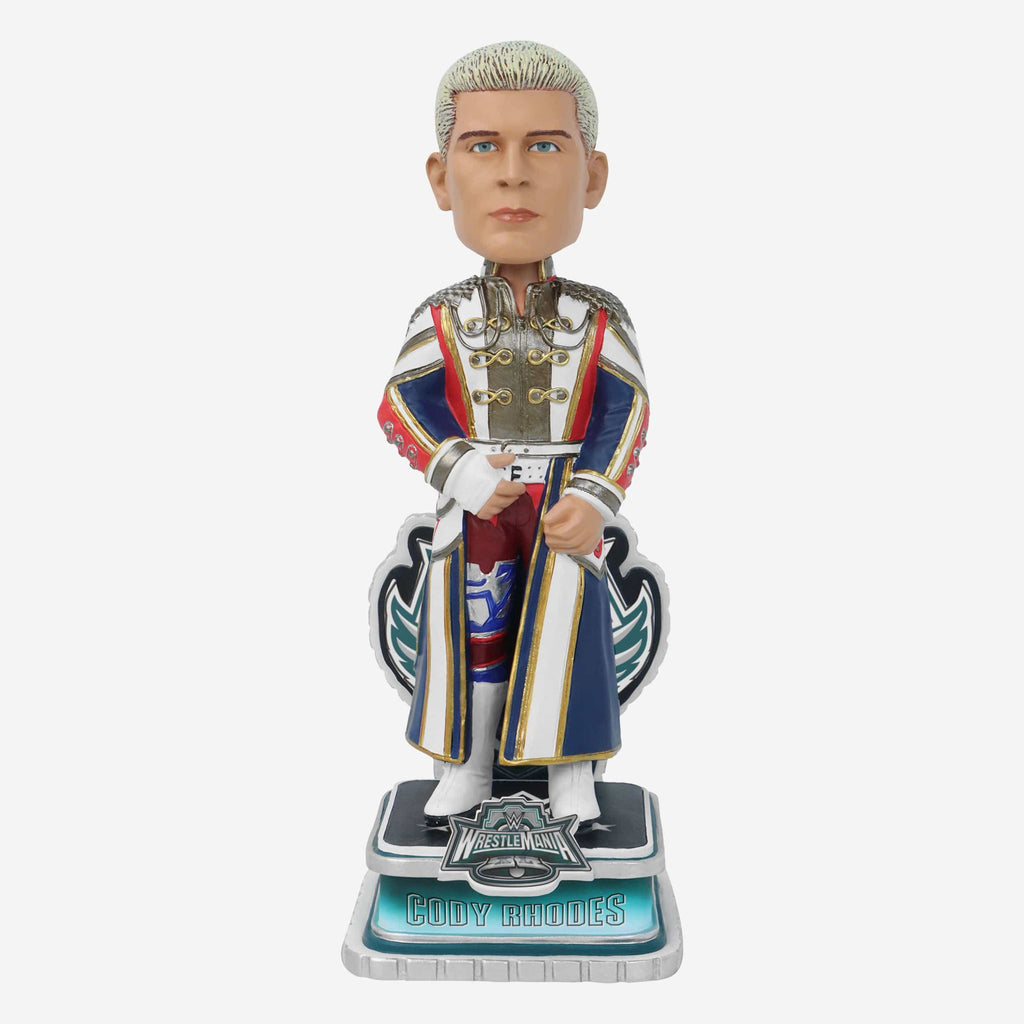 Cody Rhodes WWE WrestleMania 40 Bobblehead FOCO - FOCO.com