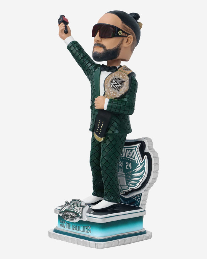 Seth Rollins WWE WrestleMania 40 Bobblehead FOCO - FOCO.com