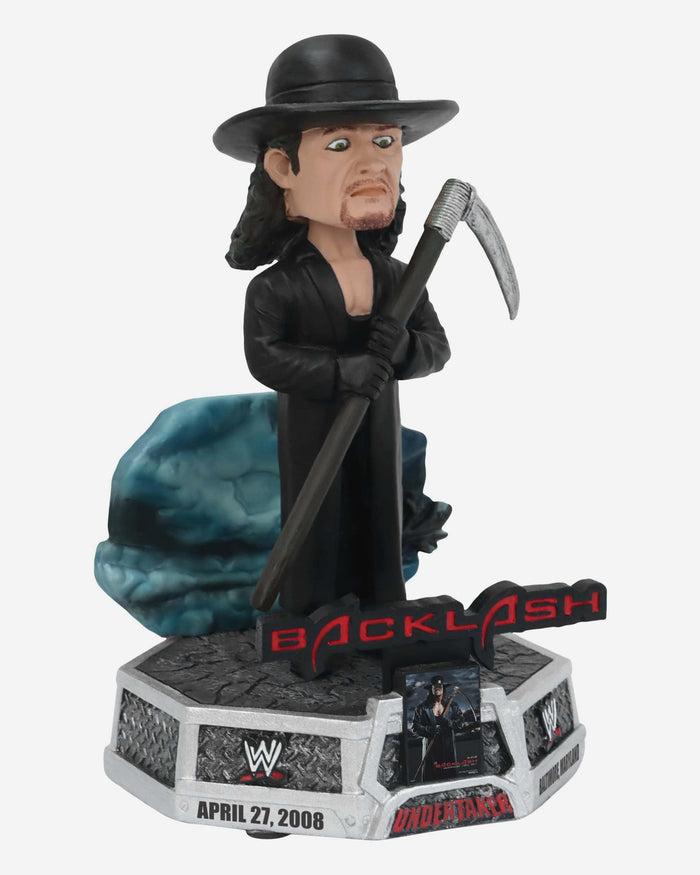 The Undertaker WWE Backlash April 2008 Poster Bobblehead FOCO - FOCO.com