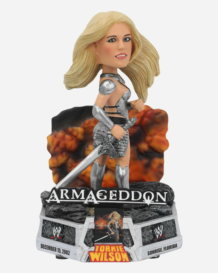Torrie Wilson WWE Armageddon December 2002 Poster Bobblehead FOCO - FOCO.com