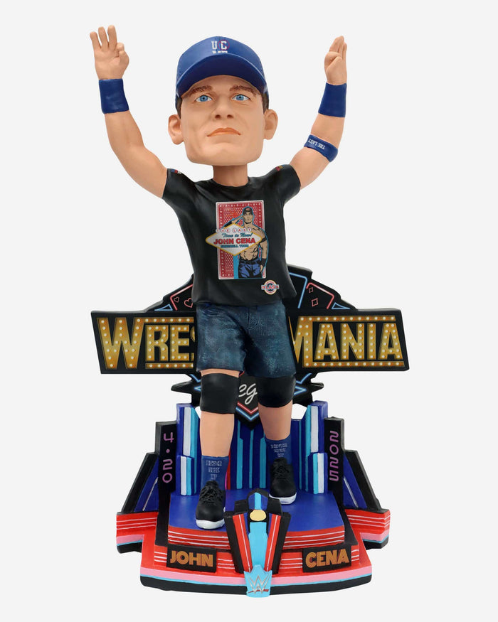 John Cena WWE Wrestlemania 41 Bobblehead FOCO - FOCO.com