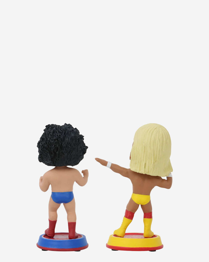 Hulk Hogan & Andre The Giant WWE 2 Pack Mini Bobblehead Set FOCO - FOCO.com