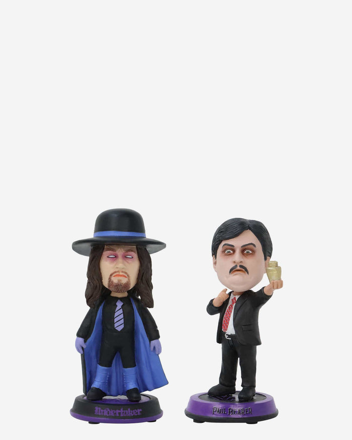 The Undertaker & Paul Bearer WWE 2 Pack Mini Bobblehead Set FOCO - FOCO.com