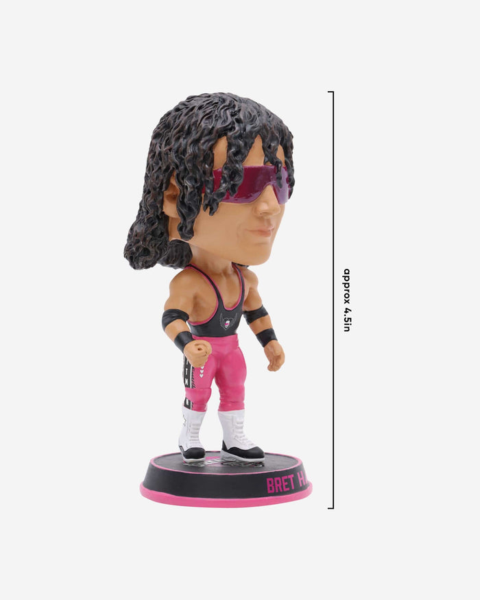 Bret Hart WWE Mini Bighead Bobblehead FOCO - FOCO.com