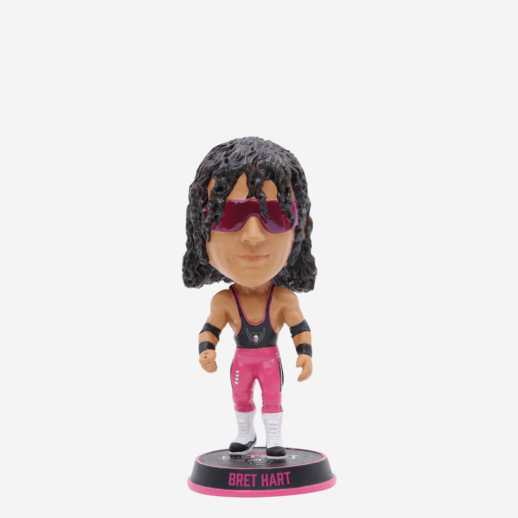 Bret Hart WWE Mini Bighead Bobblehead FOCO - FOCO.com
