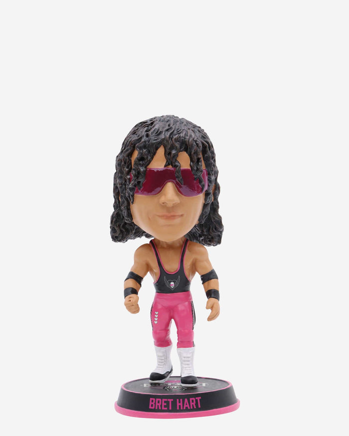 Bret Hart WWE Mini Bighead Bobblehead FOCO - FOCO.com