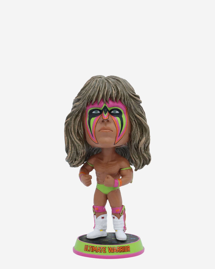 Ultimate Warrior WWE Mini Bighead Bobblehead FOCO - FOCO.com