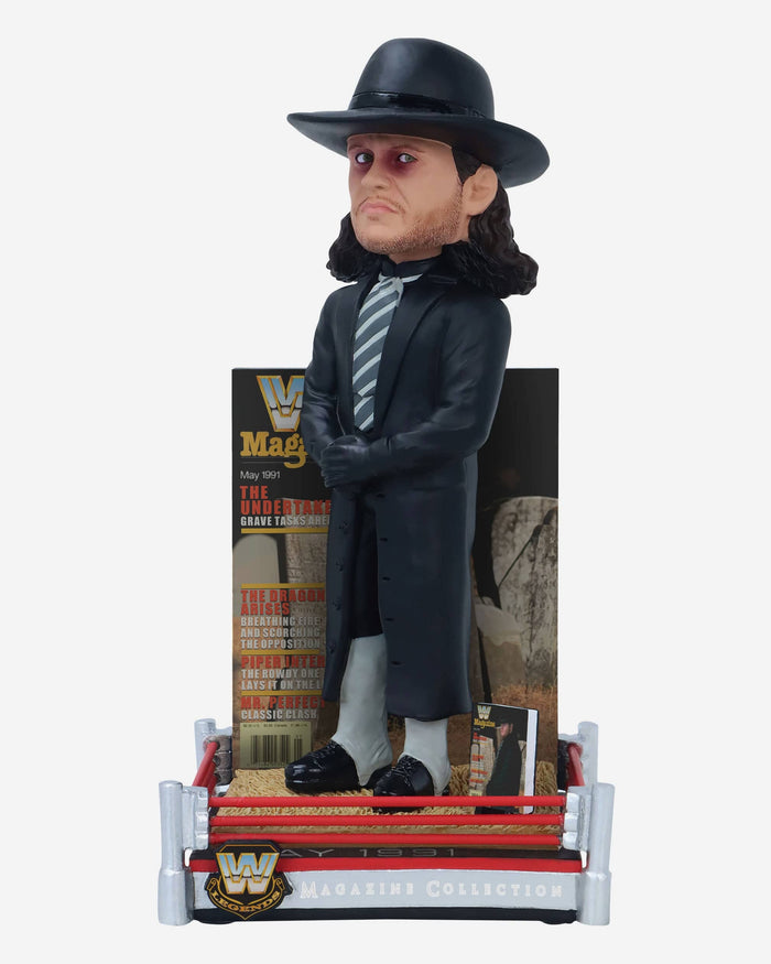 The Undertaker Grave Tasks Ahead WWE Magazine Cover Bobblehead FOCO - FOCO.com