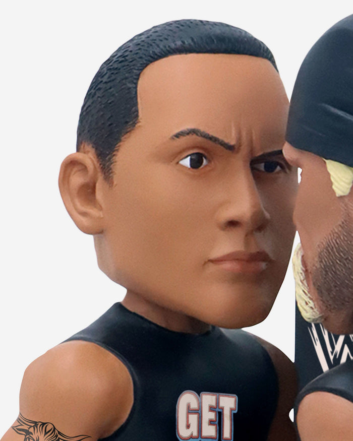 The Rock & Hulk Hogan Icon vs Icon WWE Magazine Cover Bobblehead FOCO - FOCO.com