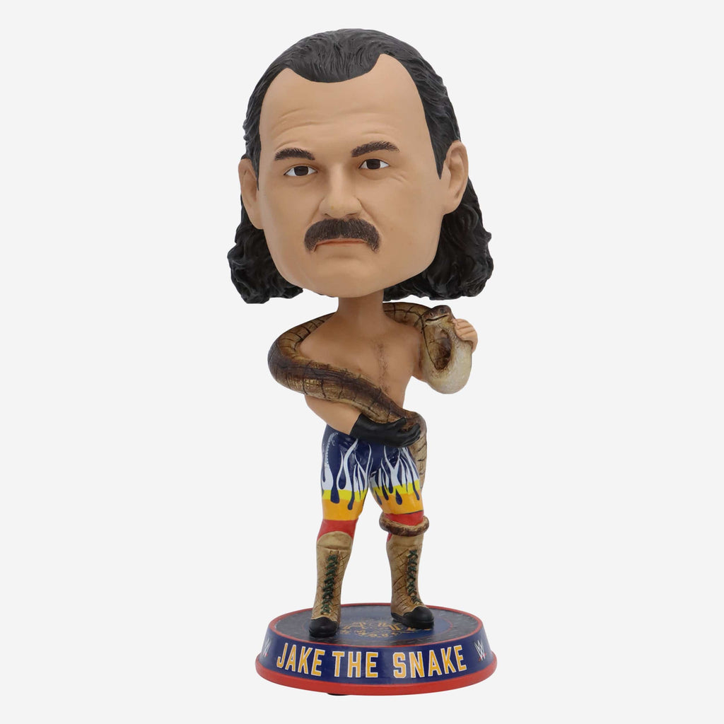 Jake the Snake Roberts WWE Stage Top Bighead Bobblehead FOCO - FOCO.com