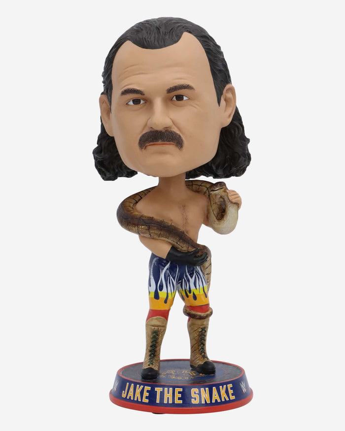 Jake the Snake Roberts WWE Stage Top Bighead Bobblehead FOCO - FOCO.com