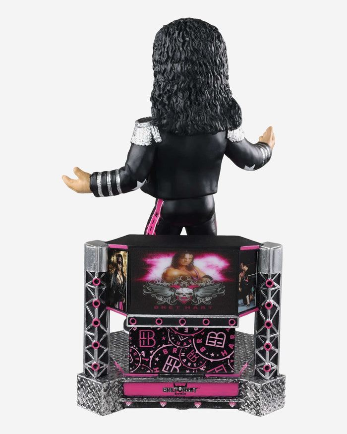 Bret Hart WWE Light Up Stage Entrance Bobblehead FOCO - FOCO.com