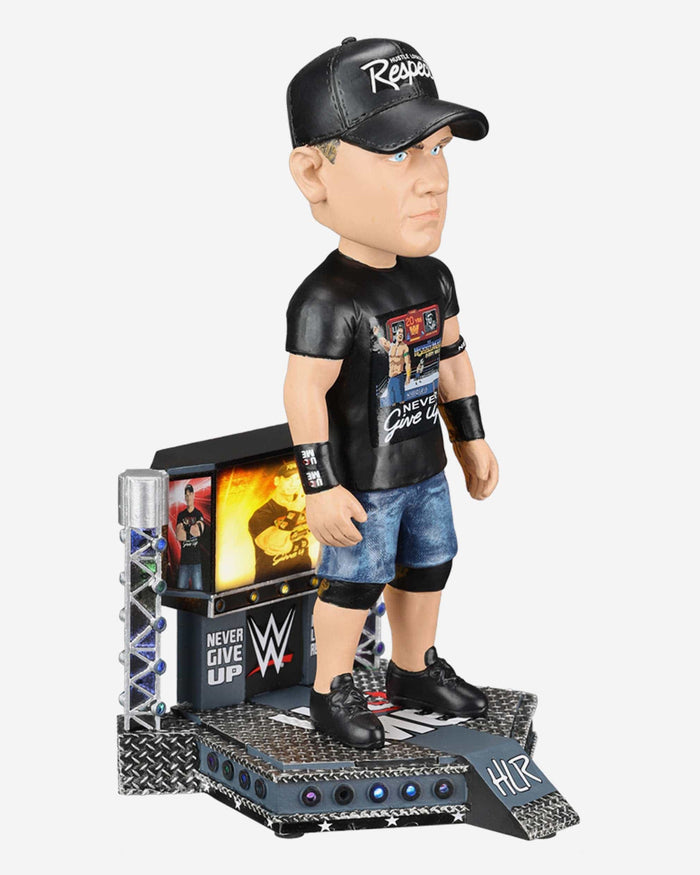 John Cena WWE Light Up Stage Entrance Bobblehead FOCO - FOCO.com