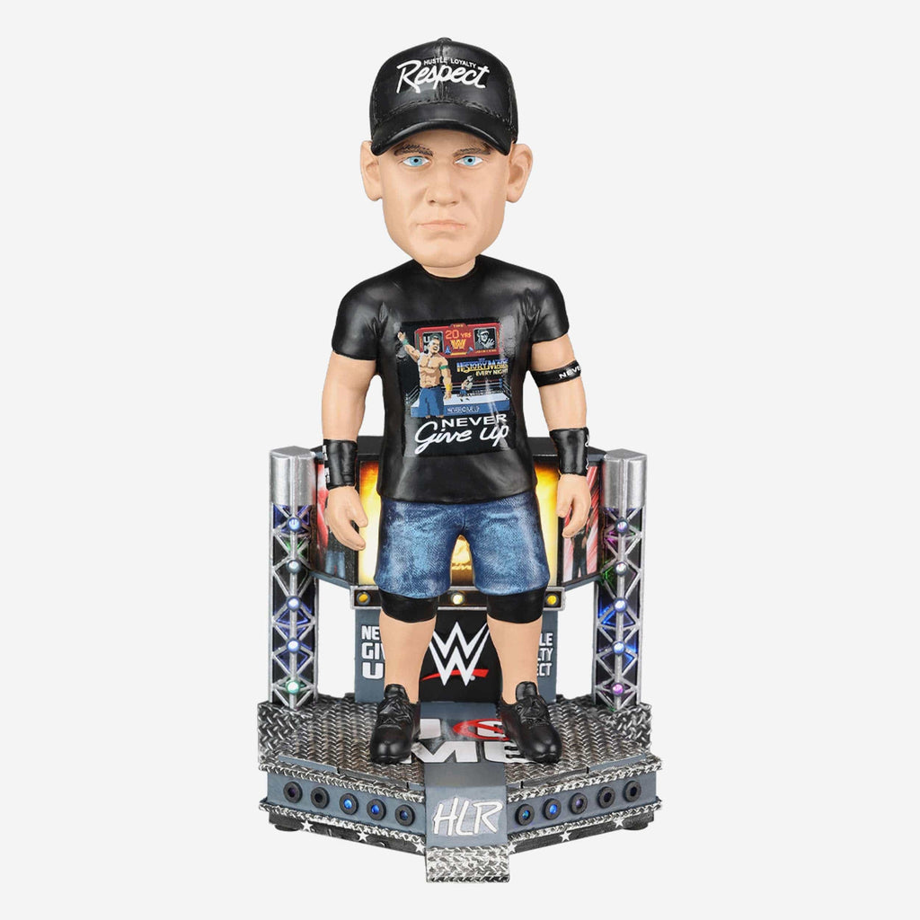 John Cena WWE Light Up Stage Entrance Bobblehead FOCO - FOCO.com