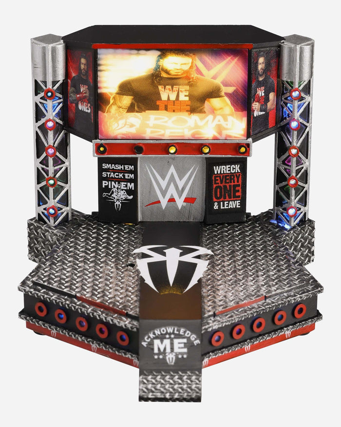 Roman Reigns WWE Light Up Stage Entrance Bobblehead FOCO - FOCO.com