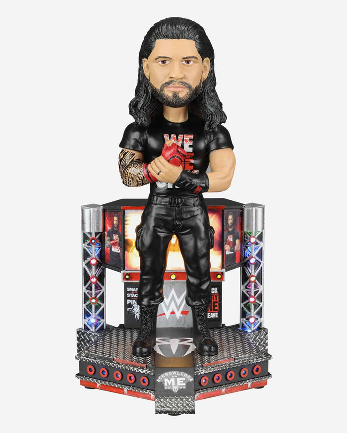 Roman Reigns WWE Light Up Stage Entrance Bobblehead FOCO - FOCO.com