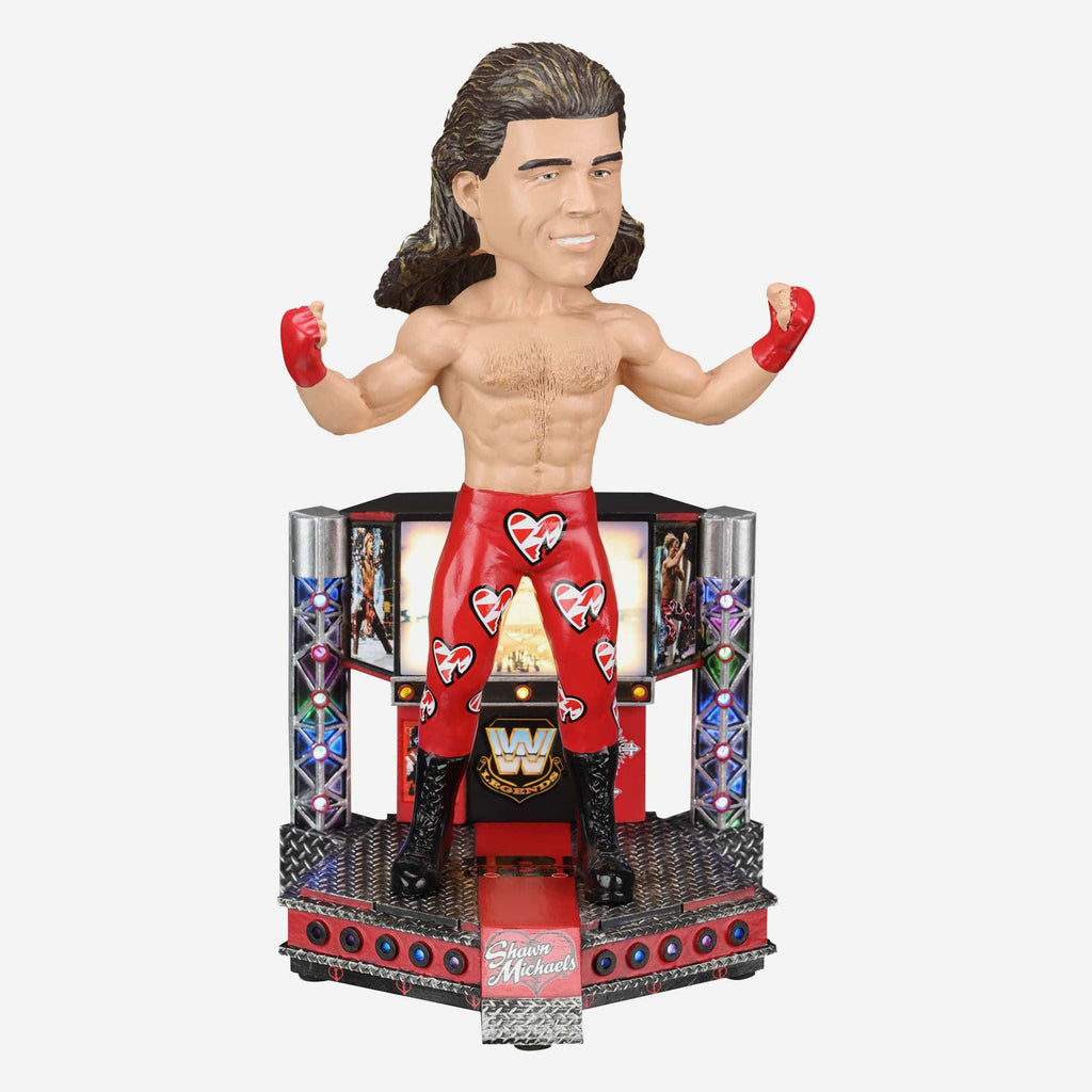 Shawn Michaels WWE Light Up Stage Entrance Bobblehead FOCO - FOCO.com