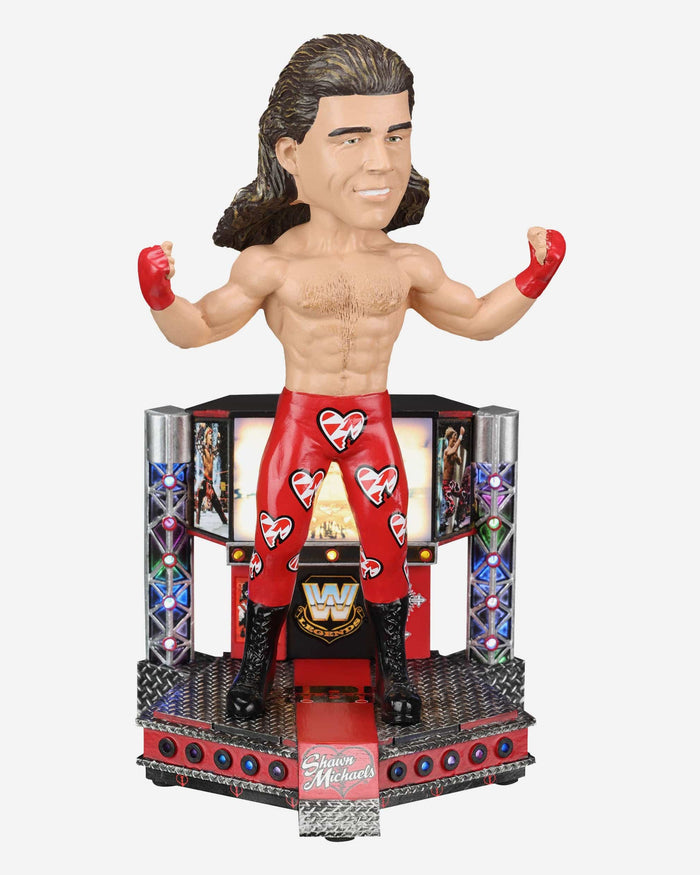 Shawn Michaels WWE Light Up Stage Entrance Bobblehead FOCO - FOCO.com