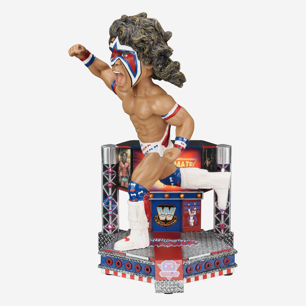 Ultimate Warrior WWE Light Up Stage Entrance Bobblehead FOCO - FOCO.com