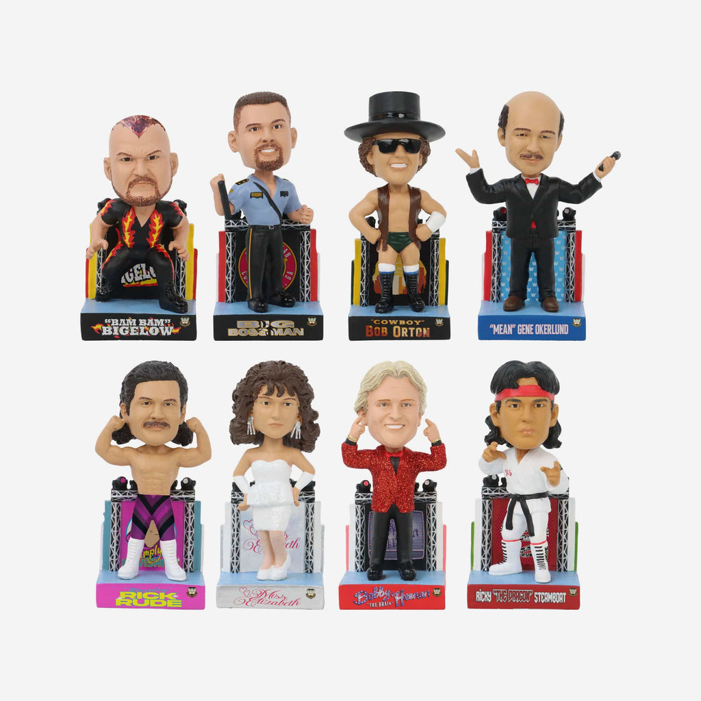 WWE Commemorative 1980s Mini Bobblehead Boxed Set Series 2 FOCO - FOCO.com