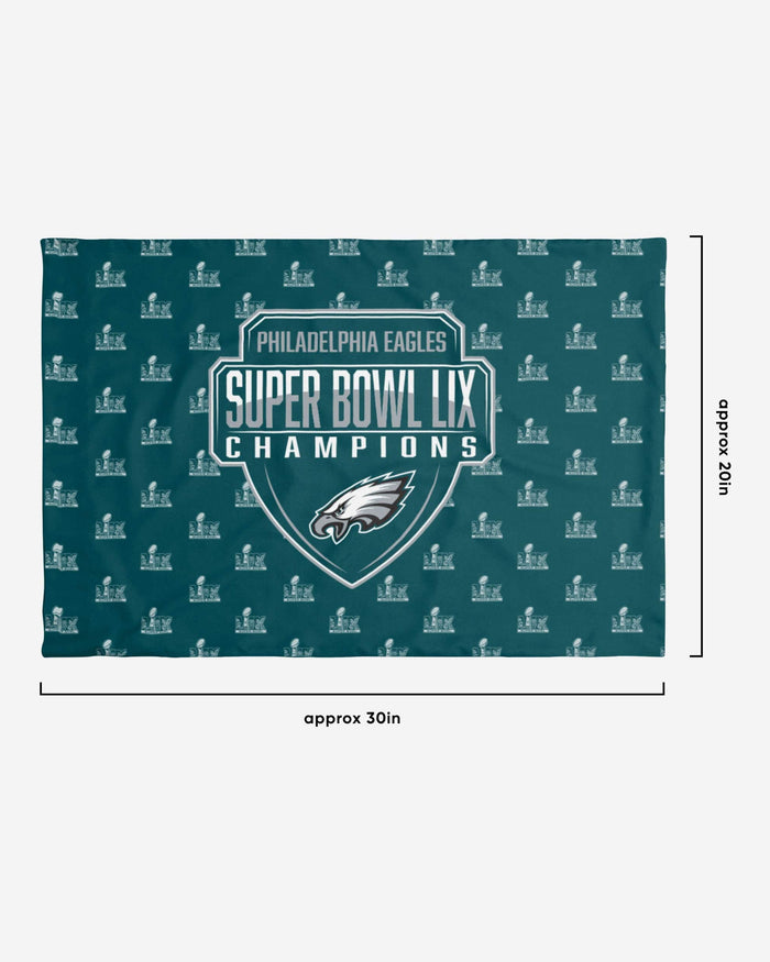 Philadelphia Eagles Super Bowl LIX Champions 2 Pack Twin Pillowcase FOCO - FOCO.com