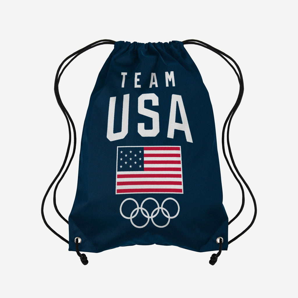 Team USA Big Logo Drawstring Backpack FOCO - FOCO.com