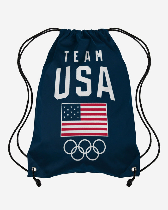 Team USA Big Logo Drawstring Backpack FOCO - FOCO.com