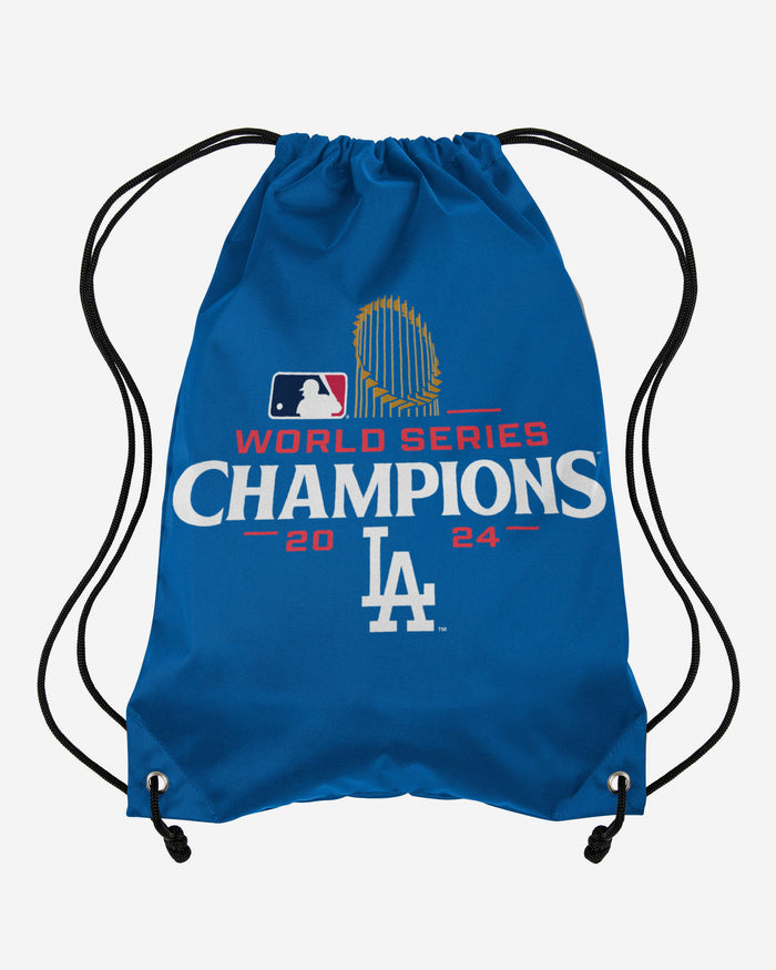 Los Angeles Dodgers 2024 World Series Champions Drawstring Backpack FOCO - FOCO.com