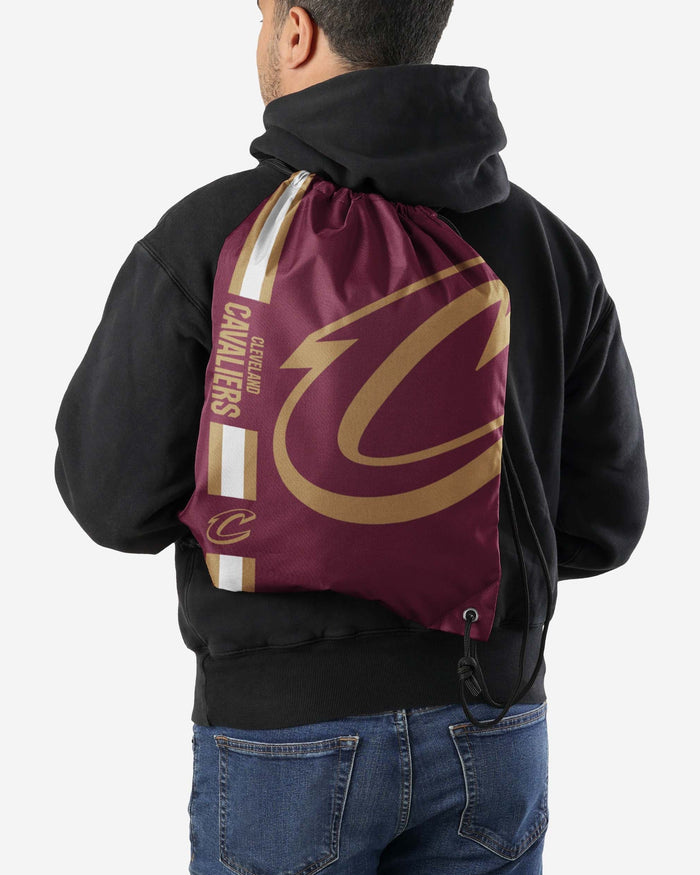 Cleveland Cavaliers Big Logo Drawstring Backpack FOCO - FOCO.com