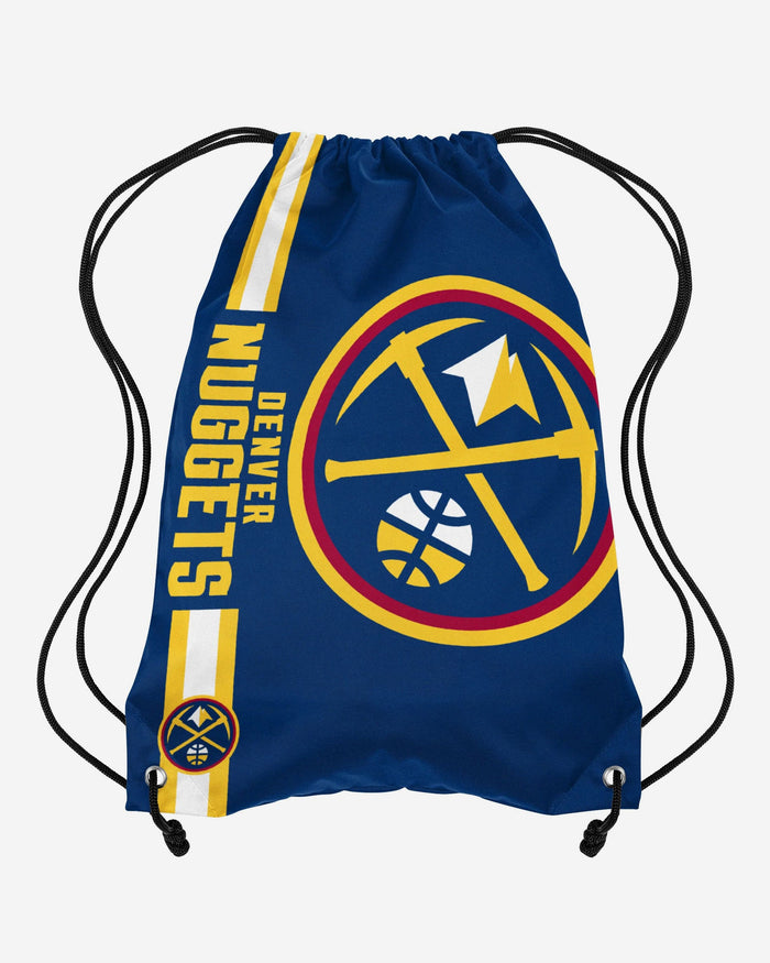 Denver Nuggets Big Logo Drawstring Backpack FOCO - FOCO.com