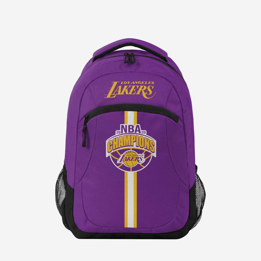 Los Angeles Lakers 2020 NBA Champions Action Backpack FOCO - FOCO.com