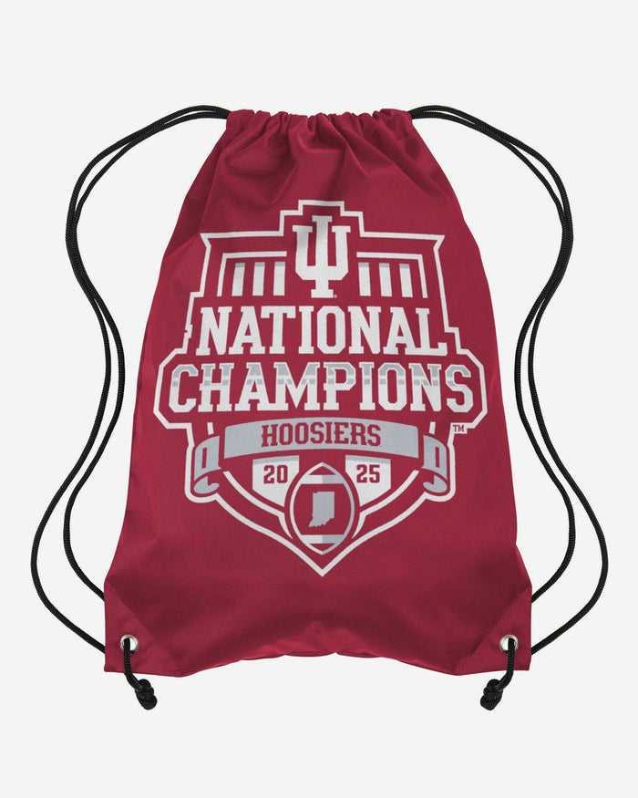 Indiana Hoosiers 2025 Football National Champions Drawstring Backpack FOCO - FOCO.com