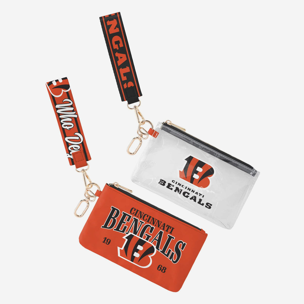 Cincinnati Bengals 2 Pack Wristlet FOCO - FOCO.com