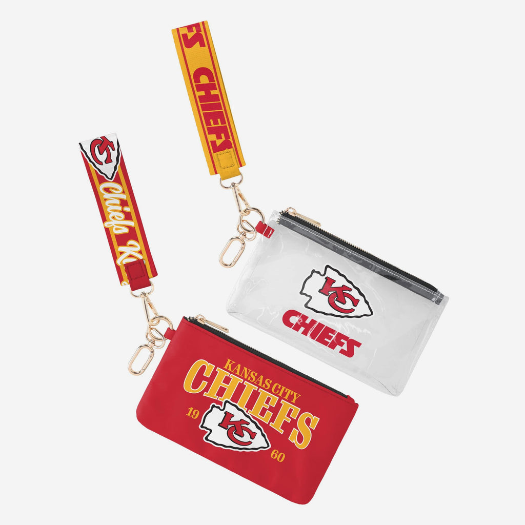 Kansas City Chiefs 2 Pack Wristlet FOCO - FOCO.com