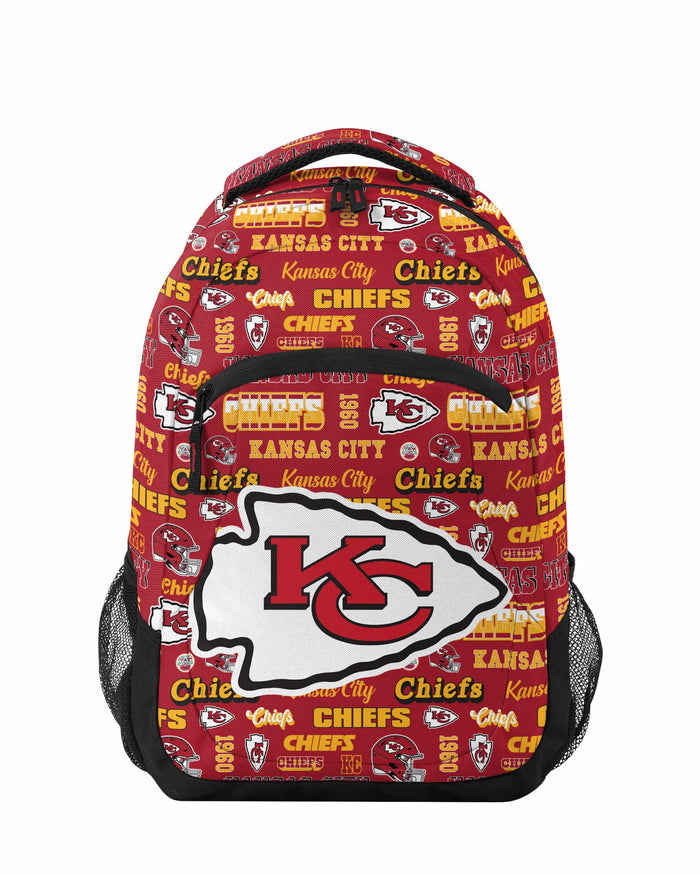 Kansas City Chiefs Repeat Retro Print Action Backpack FOCO - FOCO.com