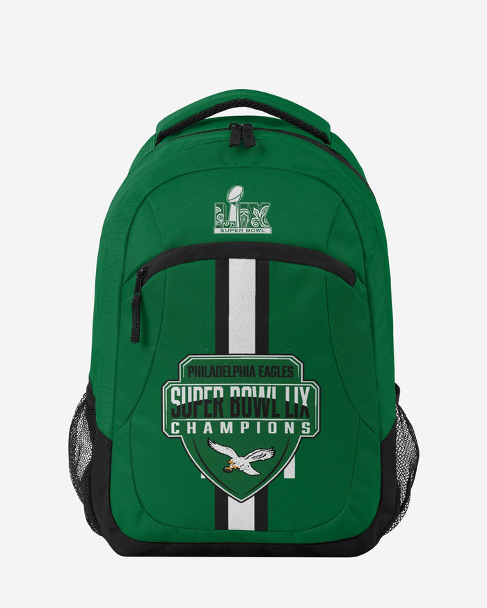 Philadelphia Eagles Super Bowl LIX Champions Kelly Green Action Backpack FOCO - FOCO.com